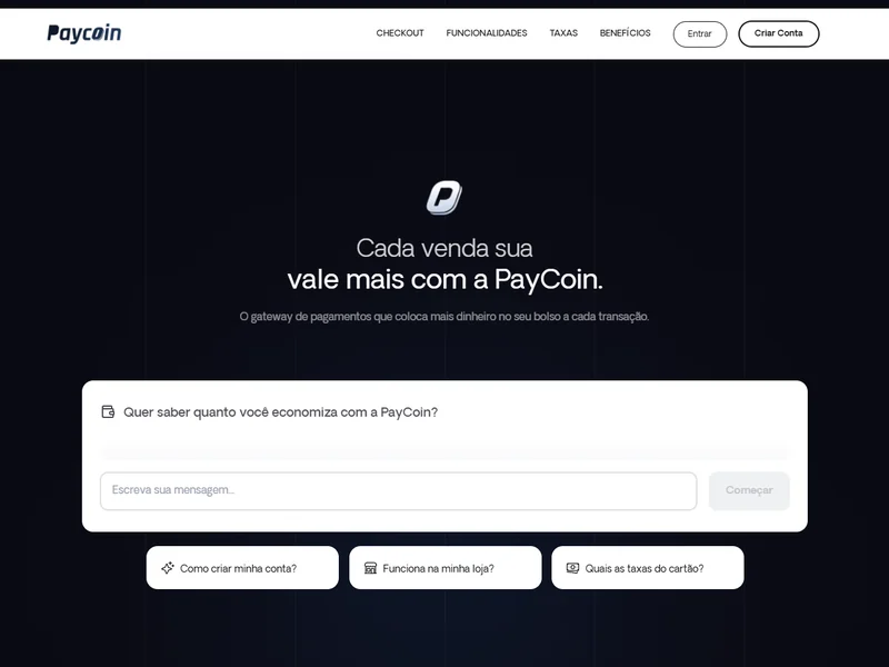 PayCoin Website